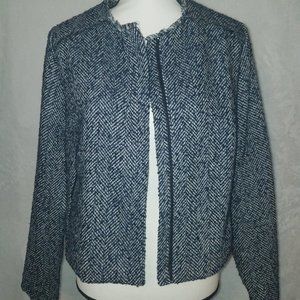 NWOT Apt 9 Blue White Blazer